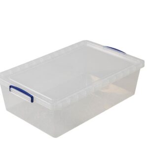 Really Useful Box - Boîte transparente emboîtable 43l empilable sur le - Really Useful Box -