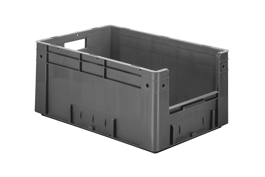 Rainbow - Bac euronorm 600x400x270 - ouv. front. - 51l - Rainbow -