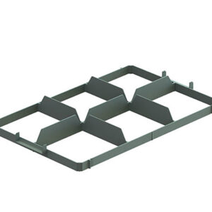 Qubb - EN Séparateur - 2x3 compartiments (en haut) - Qubb -