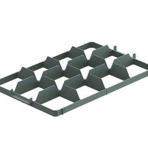 Qubb - EN Séparateur - 3x4 compartiments (en haut) - Qubb -