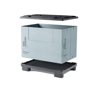 Cabka - Sleeve box 722l - 1235x830x954mm - 4 pieds - avec porte - Cabka -