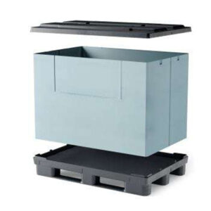 Cabka - Sleeve box 722l - 1235x830x954mm - 3 semelles - Cabka -