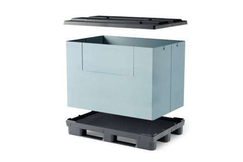 Cabka - Sleeve box 722l - 1235x830x954mm - 3 semelles - Cabka -