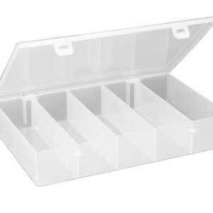 Mobil Plastic - Boîte de rangement Storage 5000 avec 5 compartiments fixes - Mobil Plastic -