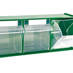 Mobil Plastic - Bloc-tiroir 3 godets - série 7000 - 600x210x242mm - Mobil Plastic -