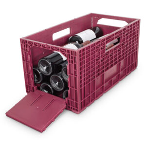 Qubb - Winebox - caisse à vin pliable - pour 12 bouteilles 0.75l - Qubb -