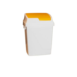 Qubb - Poubelle avec couvercle basculant 25l - 330x270x520mm - Qubb -