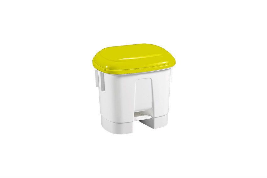 Qubb - Poubelle avec couvercle & pédale - 30 l - Qubb -