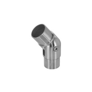 Raccords pour main-courante Ø 42,4 mm - angle orientable - à coller - inox 304 - boîte de 2 - Design Production - 178236