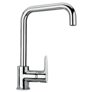 Mitigeur de cuisine MILO chromé bec tube haut carré - LEGALLAIS - 554226