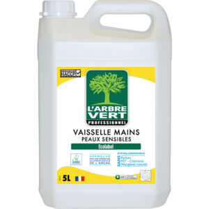 Liquide vaisselle et mains peaux sensibles 5 Litres - Arbre vert - 662802
