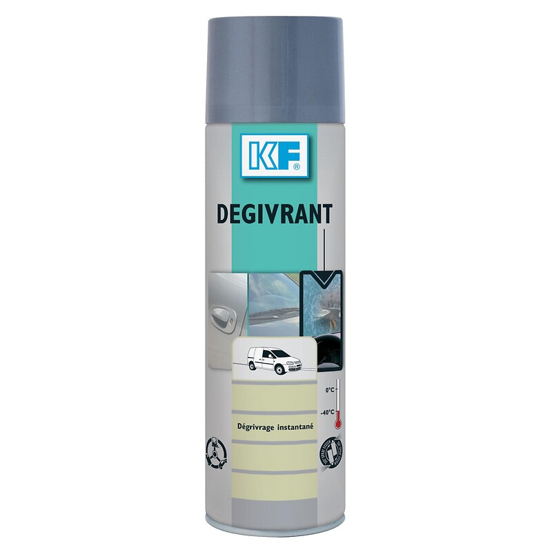 Aérosol dégivrant, contenance 650 ml brut / 500 ml net - KF - 494180