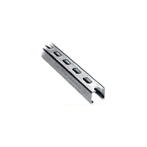 Rail de montage Bis RapidStrut perforés, largeur 41 mm, hauteur 21 mm, épaisseur 2,5 mm, longueur 3 m - Walraven - 794116