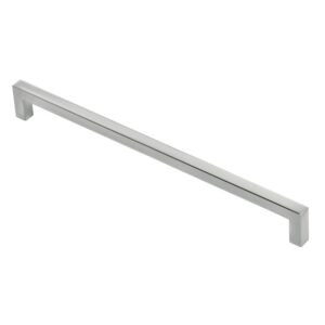 Poignée en zamak STRETCH, entraxe 224, finition inox brossé - - 606089