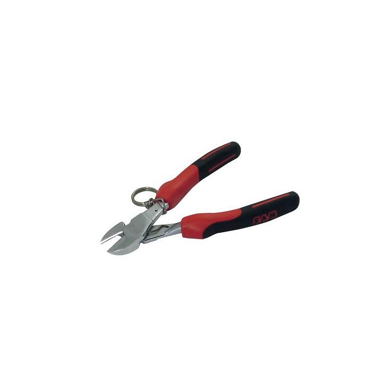 Pince coupante diagonale de mécanicien chromée et polie longueur 165 mm avec ressort et clip 232-R16G-FME - SAM outillage - 215007