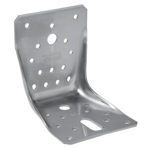 Équerre de structure ABR-S en inox 316L hauteur x profondeur x largeur x épaisseur 100x100x90x2 mm, l'unité - SIMPSON - 455260