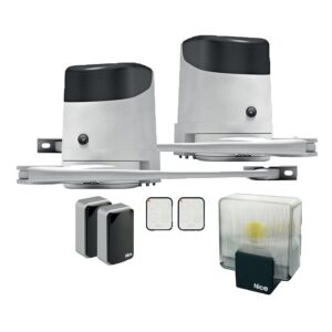 Automatisme pour portail battant Hopp à bras articulés 24 V - NICE - 643602
