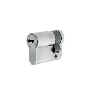 Demi cylindre T80-P profil protégé 4 clés réversibles et carte de propriété 40 x 10 - TESA ASSA ABLOY - 262201