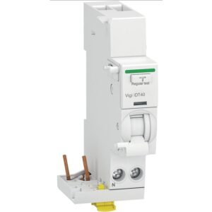 Module différentiel Vigi départ Acti9 iDT40 1P+N 25 A 30mA type AC - Schneider - 115166