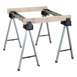 Tréteaux compacts pliables haute capacité Fat Max hauteur 820 mm - lot de 2 pièces - STANLEY - 572041