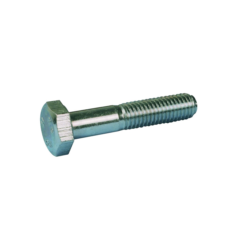 Vis à métaux tête hexagonale acier zingué blanc 8.8 filetage total 10x20mm boîte de 200 pièces - STAFA - 602645 – Image 2