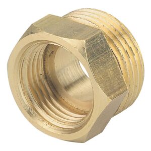 Mamelon laiton M/F brut 8x13 (1/4") - - 712188