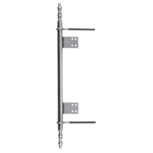 Fiches à lacets massives à lames - acier poli hauteur 548 mm - DUBOIS - 667296