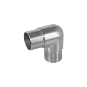 Raccords pour main-courante Ø 42,4 mm - angle à 90° - à coller - inox 304 - boîte de 2 - Design Production - 178215