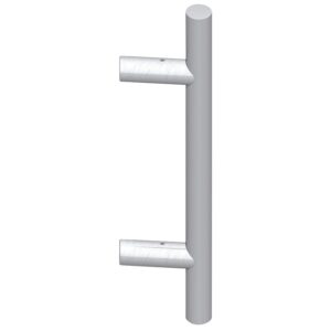 Poignée Diva XX inox droite 7637 en Ø 35 x 500 mm extérieure non perçée - LA CROISÉE DS - 384042