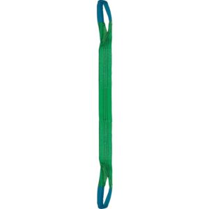 Élingue sangle textile plate 2 boucles restreintes 5 mètres 4 tonnes Grise EN 1492-2 - LEVAC - 149340