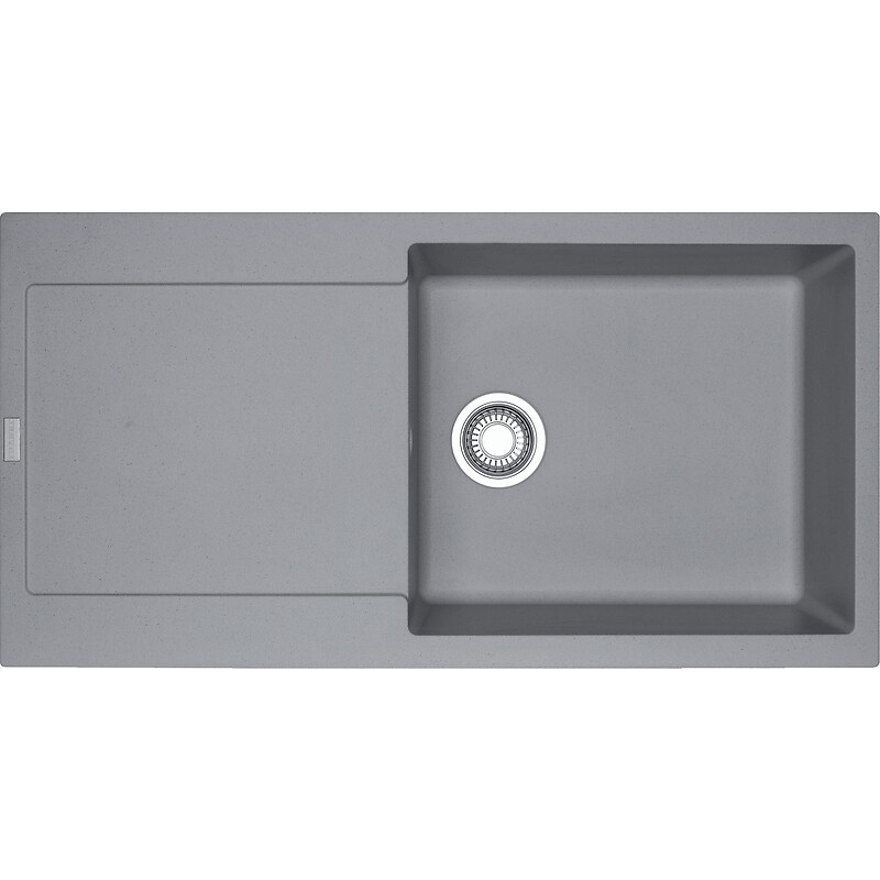 Évier de synthèse Maris Fragranit+ 970x500 mm 1 grande cuve + 1 égouttoir teinte Onyx - MRG611-XL - FRANKE - 101117 – Image 3