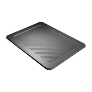 Couvercle pour bacs gerbables Novabac, coloris gris acier, 54 litres - NOVAP - 598284