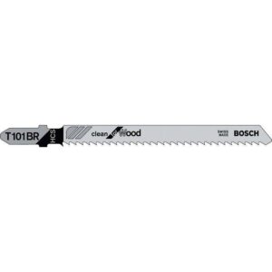 Lames de scies sauteuses HCS pour le bois T101BR, carte de 5 - BOSCH - 106429