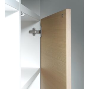 Charnière invisible PUSH 110° coudure 0 entraxe 48mm boitier à visser - SALICE - 284411