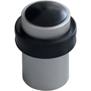 Butoir de sol aluminium argent Ø30 mm hauteur 53 mm - - 643553