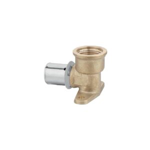 Coude applique à sertir PER diamètre 12 Rebun femelle à visser 1/2" (15x21) - LEGALLAIS - 110595
