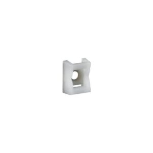 Embase sà visser 21x16,5x8,8 mm pour colliers colring largeur maxi 9 mm boîte de 100 pièces - Legrand - 374844