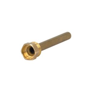 Doigt de gant en laiton seul mâle 15x21 pour thermostatique longueur 100 mm - DISTRILABO - 772188
