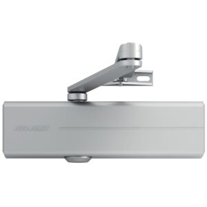Bras compas L 190 pour ferme porte type DC 200 et DC 340, argent - Assa Abloy - 112414