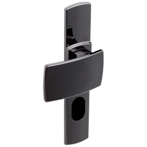 Béquille double palière ligne Artis clé I chromé diamant noir - VACHETTE ASSA ABLOY - 195952