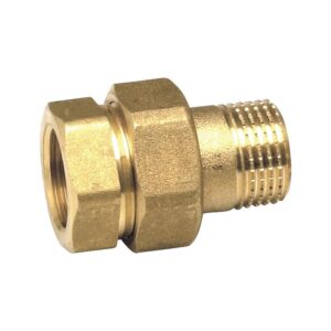Raccord union laiton à visser MF 15x21 (1/2") - - 771126