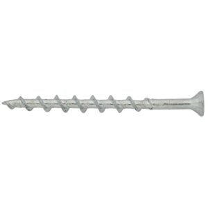 Vis pour béton cellulaire VBC-F acier zingué blanc tête fraisée 8x110mm boîte de 100 pièces - SCELL IT - 619221