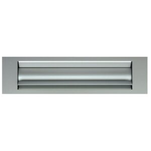 Entrée de boîte aux lettres isolante grand modèle en 325 mm coloris argent - GOETTGENS - 452558