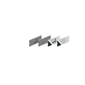 Caches pour profil InnoTech Atira, avec logo Hettich, finition anthracite, cond. 300 - HETTICH - 150287