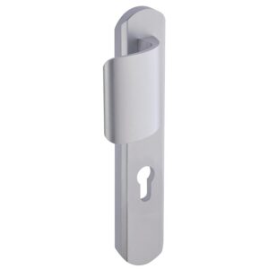 Béquille palière de sécurité Sécumax One aluminium anodisé argent entraxe 195 mm - VACHETTE ASSA ABLOY - 500347