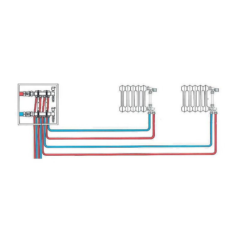 Robicoude à 2 voies thermostatisable R438TG 16-15x21 - GIACOMINI - 770498 – Image 2