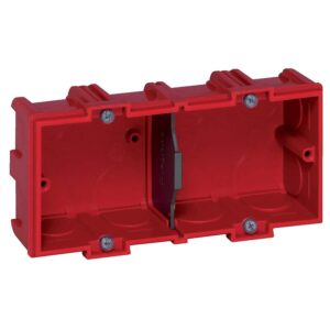 Boîte multiposte Batibox maçonnerie 3 postes 6/8 modules vertical/horizontal profondeur 40 mm - Legrand - 361089
