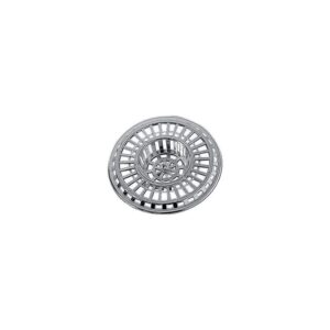 Grille anti-déchets chromée Ø 70 mm - Wirquin Pro - 534969