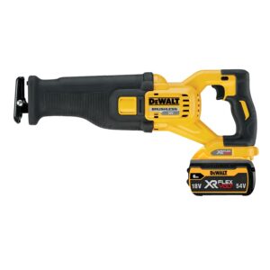 Scie sabre 2.0 XR FLEXVOLT 54V 6Ah Li-Ion Brushless - 2 batteries - coffret TSTAK - DEWALT - 158496