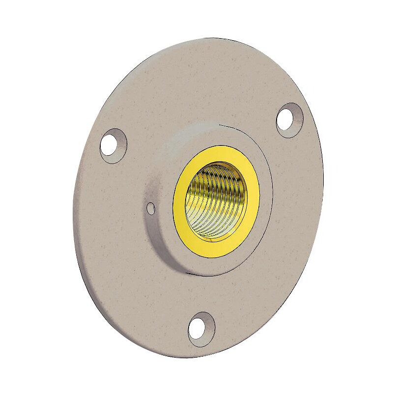Applique Oslo femelle 1/2" (15x21) pour robinet d'arrosage - finition nickelée - ANQUIER - 113556 – Image 3